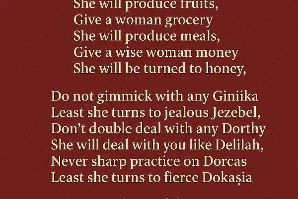 Women Are Double-Edged: The Power of What We Give